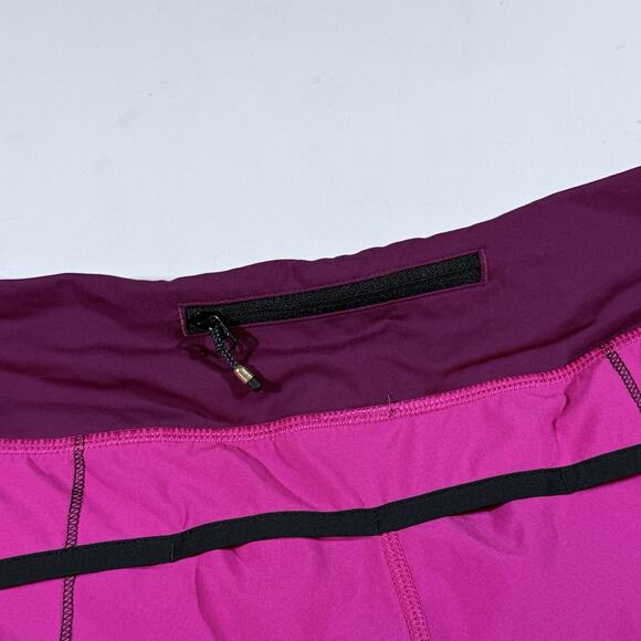 Lululemon Speed Up Shorts 2.5” Size 4 Hot Pink Magenta Black Trim Running - Picture 4 of 10